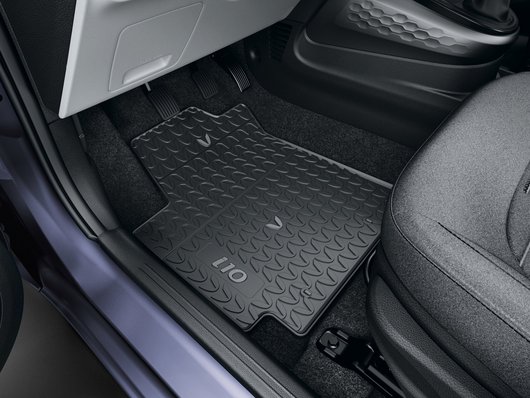 Gumene prostirke, s sivim akcentom, LHD